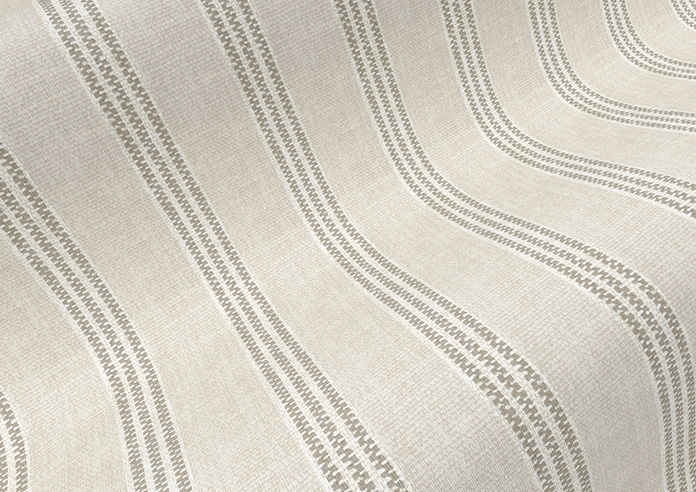 Emily Bond George Stripe, Linen - Roller Blind - Image 4